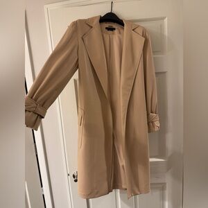Alice + Olivia Classic Tan Trench Coat
